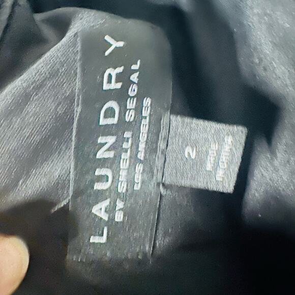 Laundry by Shelli Segal Purple Blue Sequin Sheath Mini Strap Dress Size 2 NWT - Picture 8 of 10